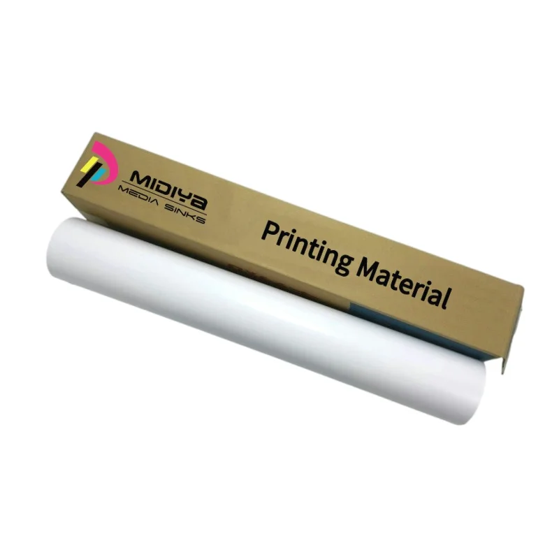 Eco-Solvent Printing Ultra High Viscosity Self-Adhesive Vinyl Printable Rolls Free Sample PVC Paper Glossy Matte Vinyl Roll