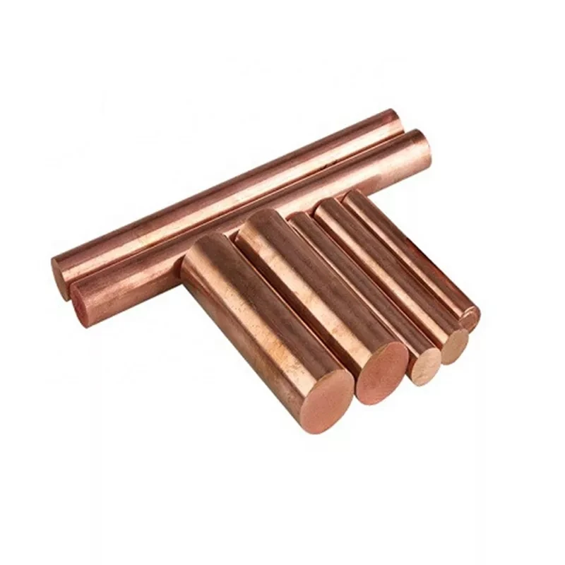 Copper bars C12200 C18980 C15715 Edge Closing copper flat rod 8mm 99.99% pure round Copper BusBar Strips brass rod bar