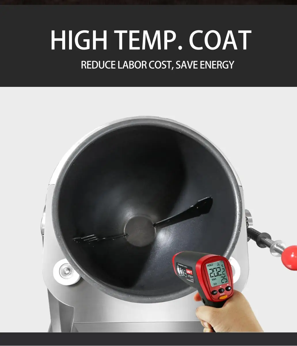 Induction Heating Automatic Cooking Machine Table Top Stir- Frying Robot Commercial Canteen Restaurant Kitchen Equipment