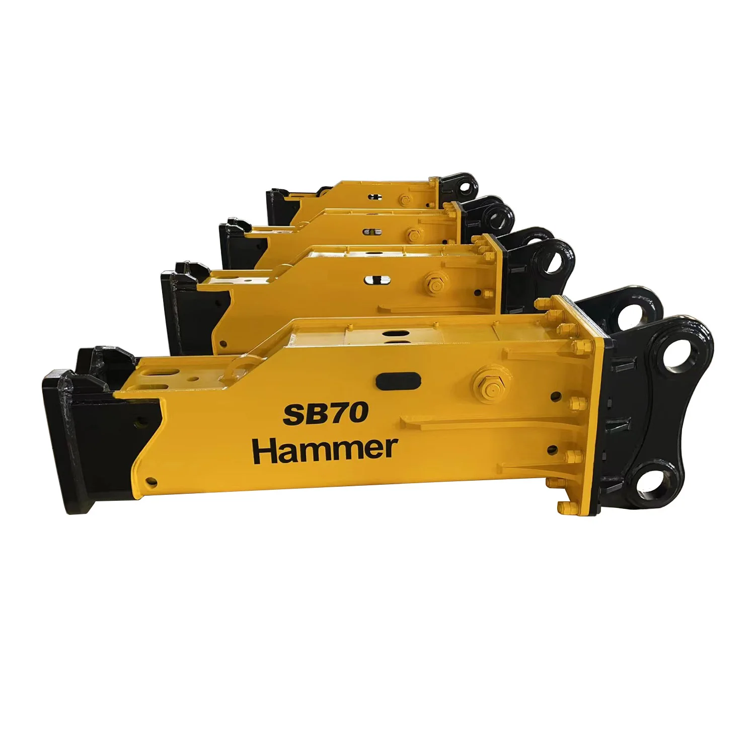 Excavator Hydraulic Breaker Hammer for CAT320D Komatsu PC200 Hitachi ZX200 Sany215C-9 Hyundai R215-7