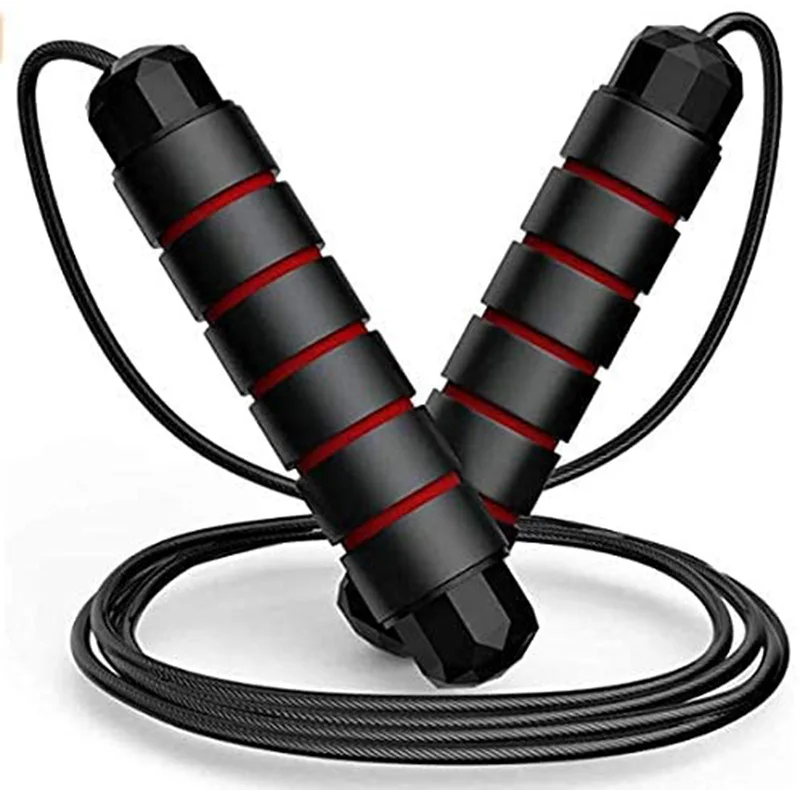 Free Shipping Outdoor Speed Rope Cross Fitness Training Weighted High Speed Skipping Jump Rope
