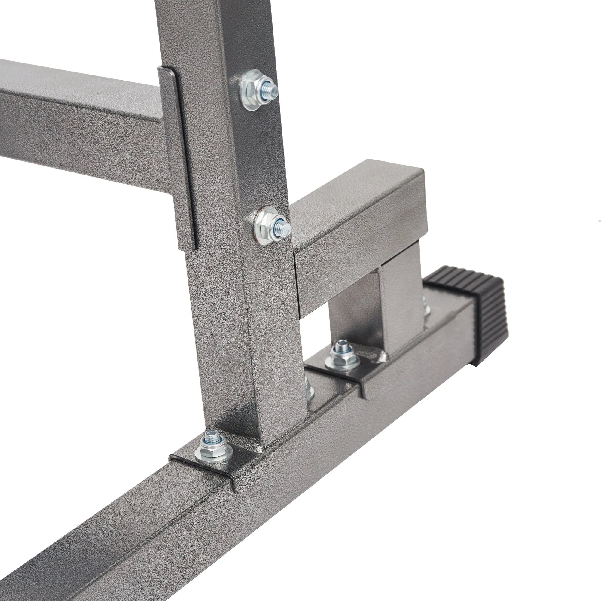 ZYFIT Multi-Function Barbell Rack Dip Bar Stand Adjustable Squat Rack Dipping Station for home gym fitness equipment