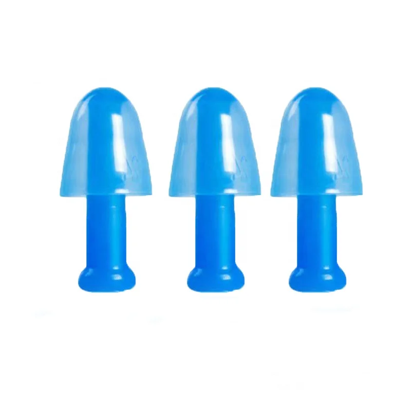 Bone Conduction Earplugs for Adults Comfortable Silicone Swim Ear Plugs Waterproof Cases Reusable Washable Water Shower Swim