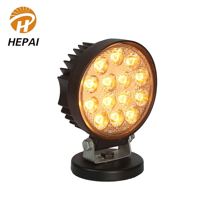 Good quality led work light driving 12v waterproof auto lamp truck round car headlight