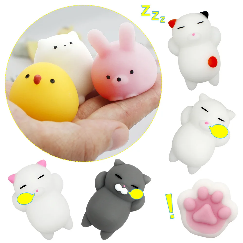  Супер мягкая мини-игрушка все виды непосед mochi милые игрушки для снятия стресса животные безопасные нетоксичные высококачественные детские игрушки-антистресс из термопластичной