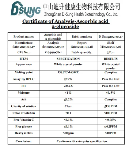 High quality ascorbic acid 2-glucoside price ascorbic acid 2-glucoside powder ascorbic acid 2-glucoside