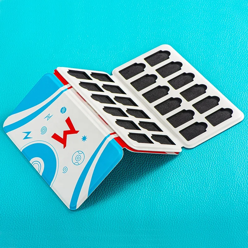 New 24 IN 1 Gaming Box Storage Game Card Holder Cartridge Card Slots Case For Nintendo Switch Accessories