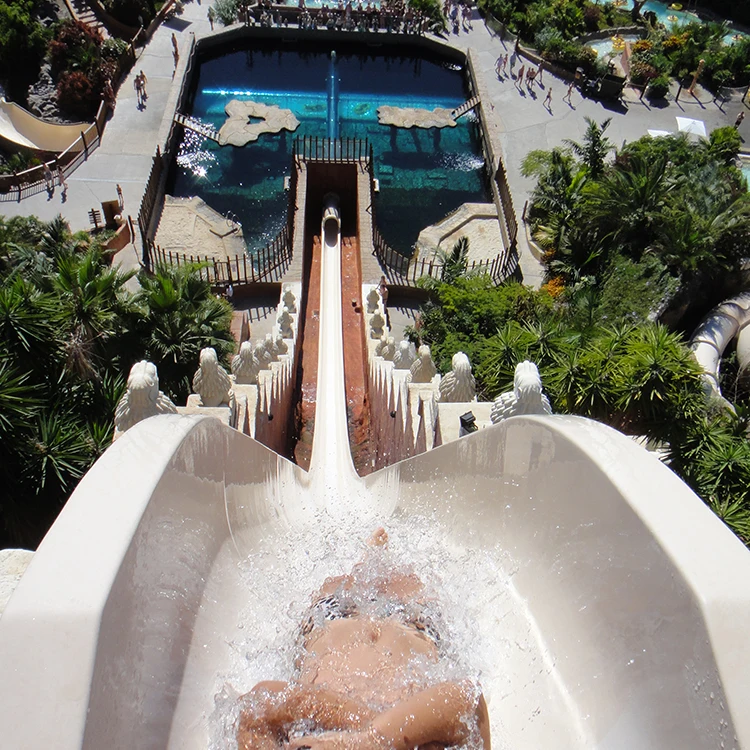 high quality unique water games rider fiberglass slide parts high speed water slide for adults