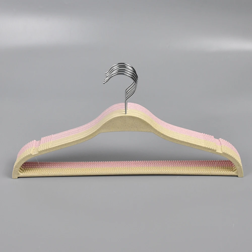 Biodegradable Cheap Price Wheat Straw Hanger Recycle Plastic Clothes Hanger