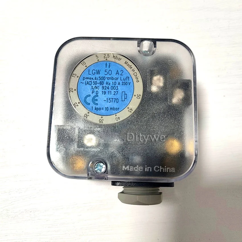 LGW 50 A2 pressure switch LGW50A2 air pressure switch 2.5-50mbar, fits DUNGS brand, gas burner spare parts