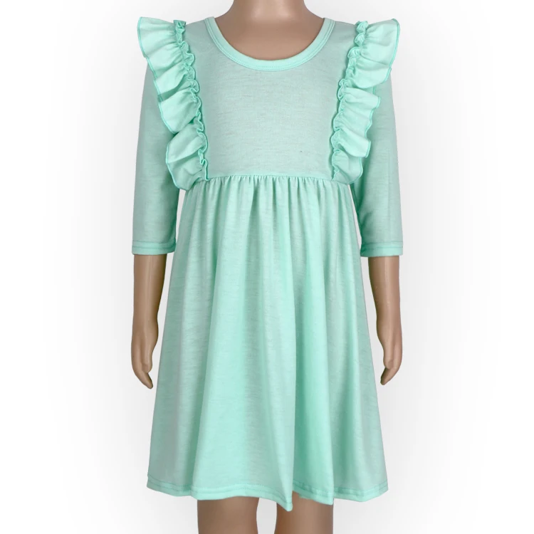 Одежда Yiwu Yiyuan с длинным рукавом детское однотонное бархатное платье бордового цвета для девочек повседневное праздничное вечернее принцессы