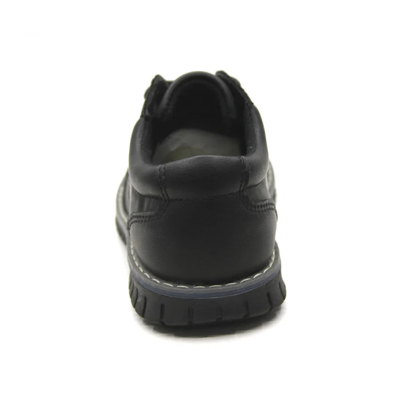 Индивидуальная Детская Классическая обувь, черная кожаная школьная обувь для мальчиков и девочек, школьная обувь
