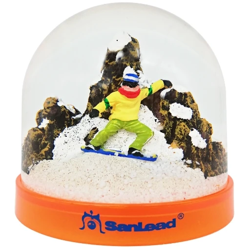 Quicksand Oil-filled Semi-circle Creative Paperweight, Floating Student Home Decorative Small Ornament Regular Item Small Gift.