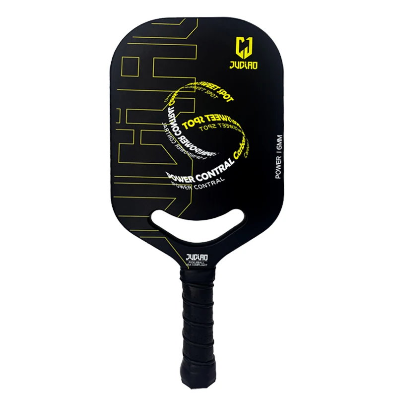 Customized Watermark USAPA Standard Unibody Carbon Fiber Edgeless Pickleball Paddle Thermoformed