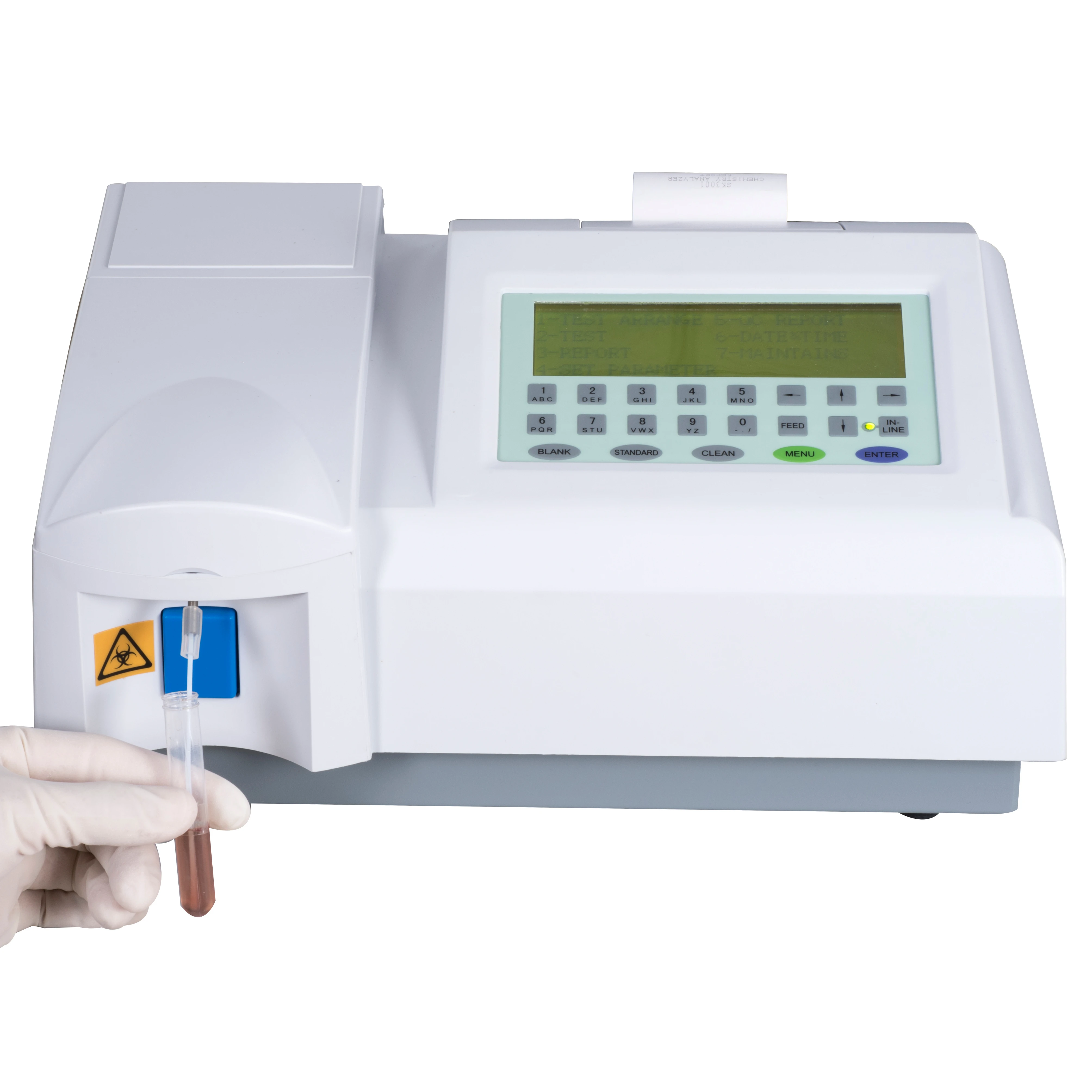 Open Reagent System Blood Chemistry Test Portable Blood Chemistry Analyzer ALT GLU CRE CK-MB