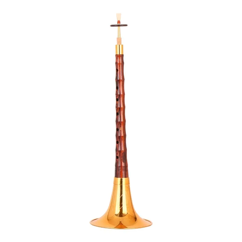 Adult musical instrument old mahogany suona musical instrument full set of tone adult playing horn