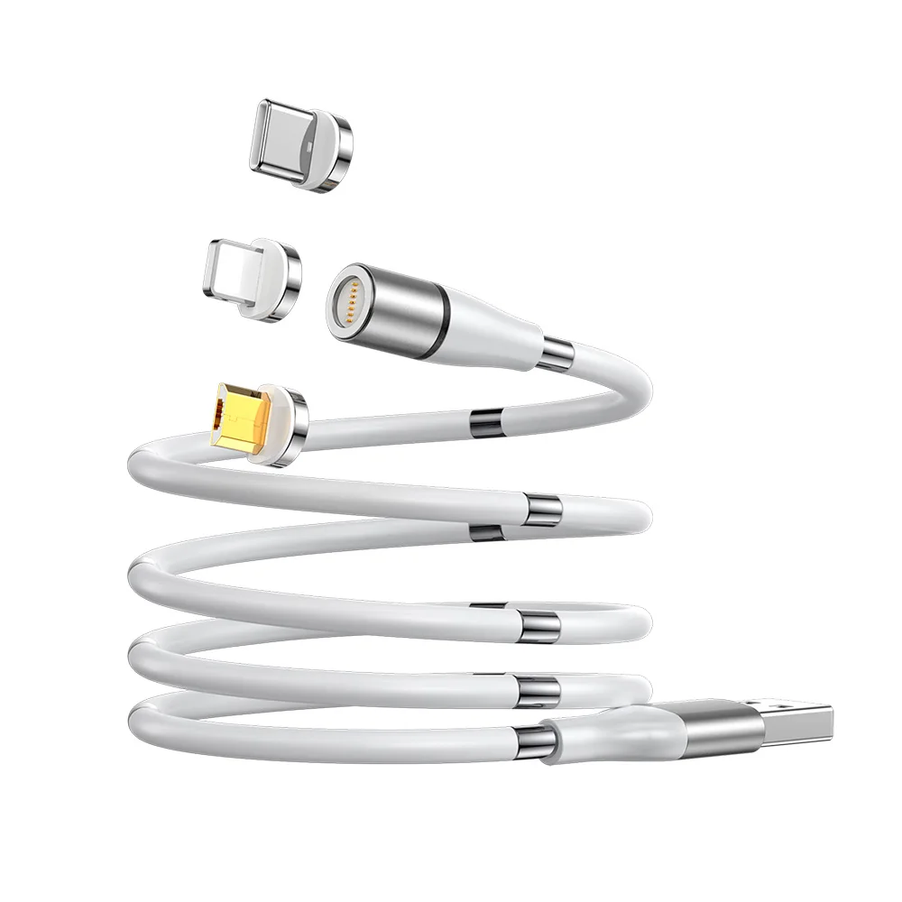 White 65w fast  USB Charging Cables Data Cable Fast Charging for Mobile Phone