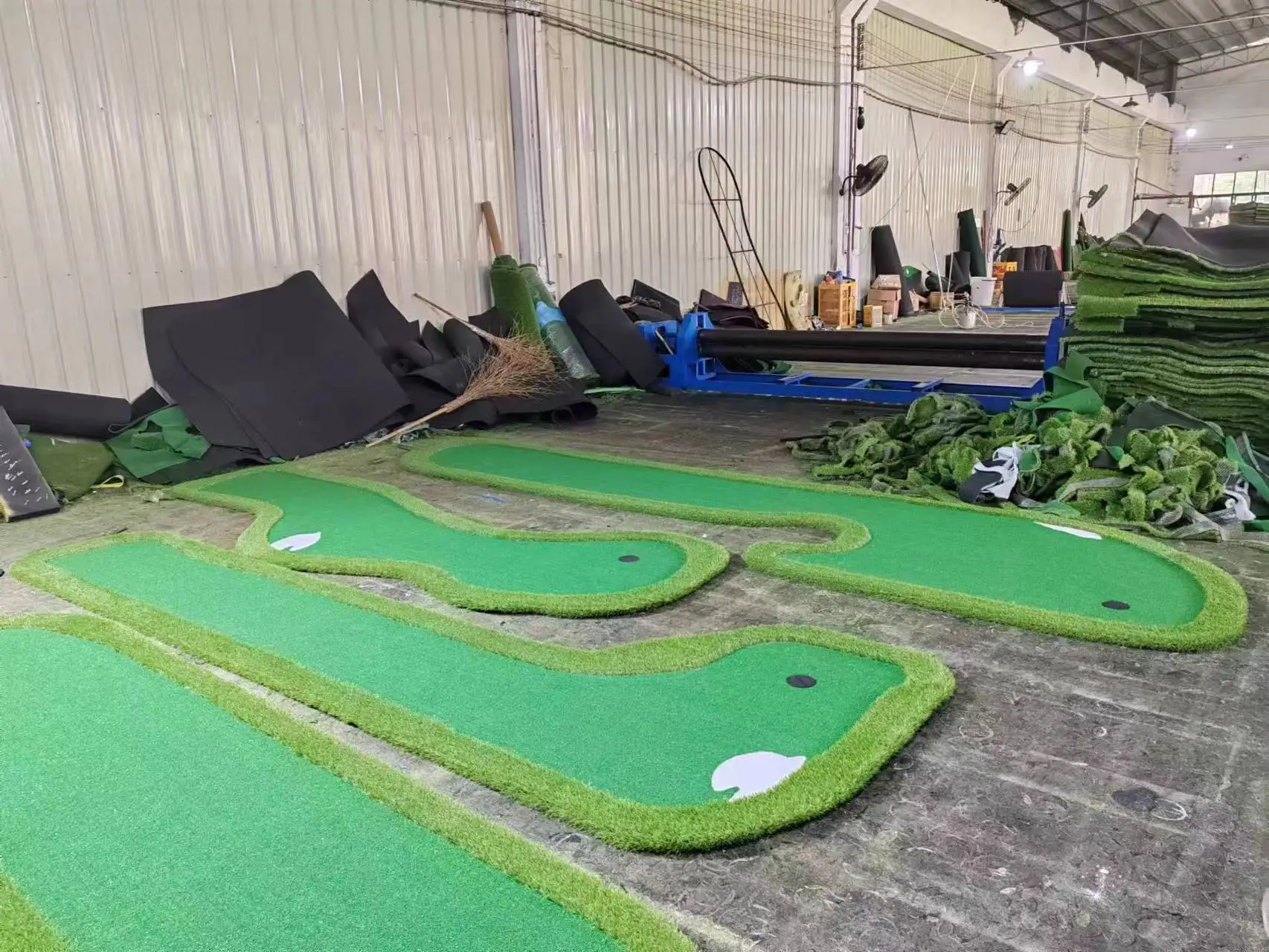 PGM custom size mini golf artificial grass practice putting green mat golf training aids golf putting green