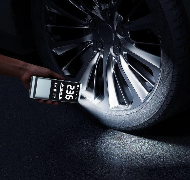 Cordless Tire Inflator Twin Electric Air Inflator Tyre Balloon Pump Car Air Compressor Tyre Inflator Portable Air Compressor