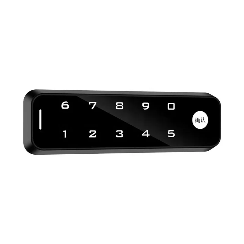 Keyless security electric cabinet lock digital smart cabinet lock with touch keypad