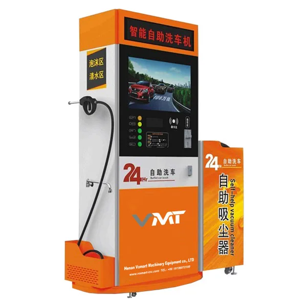 CE 80 bar coin/card operated self-service car wash machine price/self-service foam car