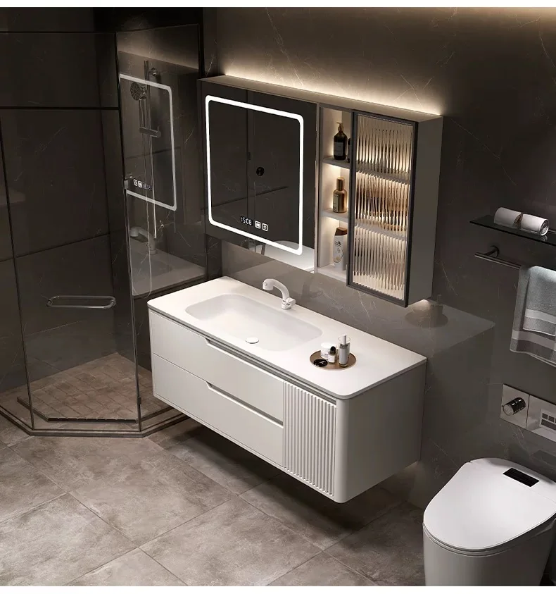 Hot Selling Products Luxury One Sink Bathroom Storage Cabinet Furniture  Washbasin Bathroom Vanity