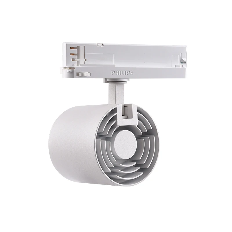Curved Track light 160lm/W 30W Spot rail lighting 3 phase Tracklight From Opte lighting