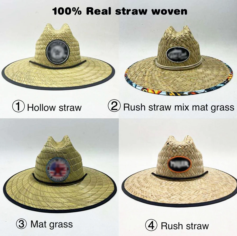 Fashion custom female flora tropical garden hat straw beach vacation travel sun hat with big brim