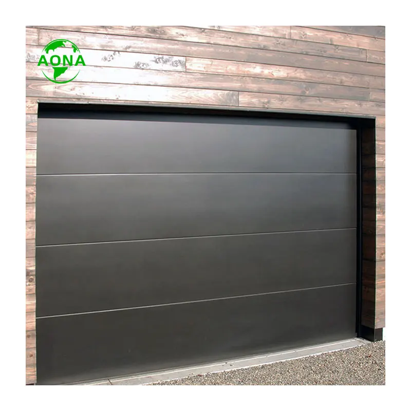 16x8 automatic autonated steel panel garage doors