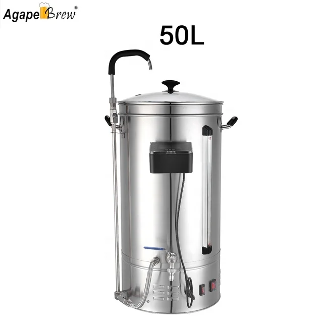 50L DIY recipes beer brewer mash tun Home brewing equipment Micro Brewery All in one Beer Brewing Machine