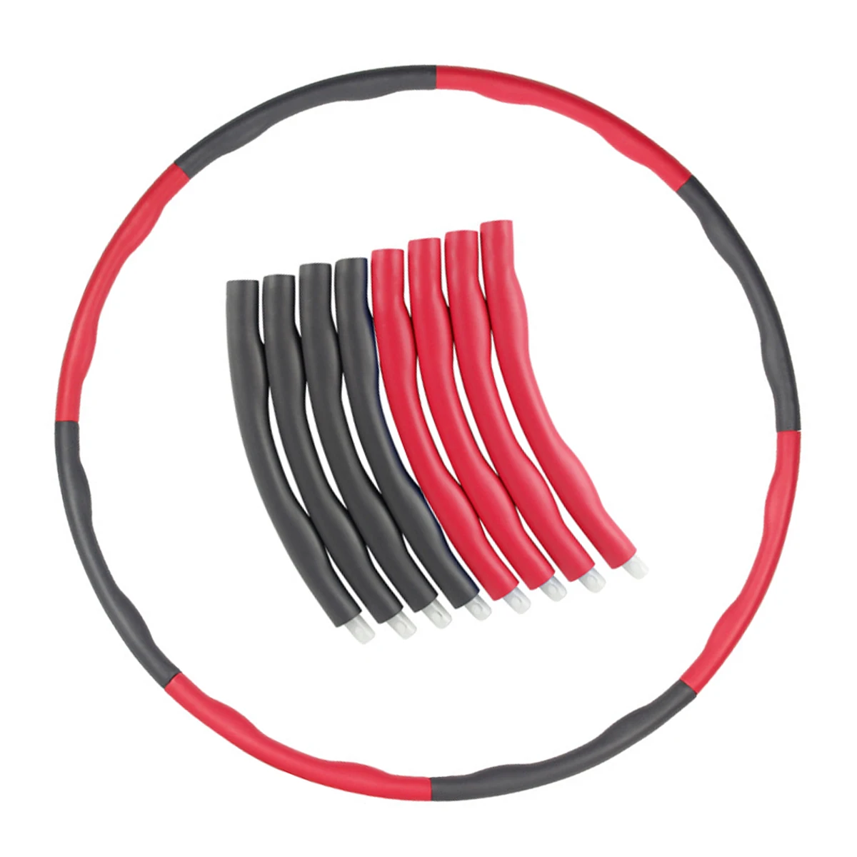 Eco-friendly 110cm hulas hoope Plastic hulla hoop & sport equipment hoop for home exercise fun fitness equipment at home