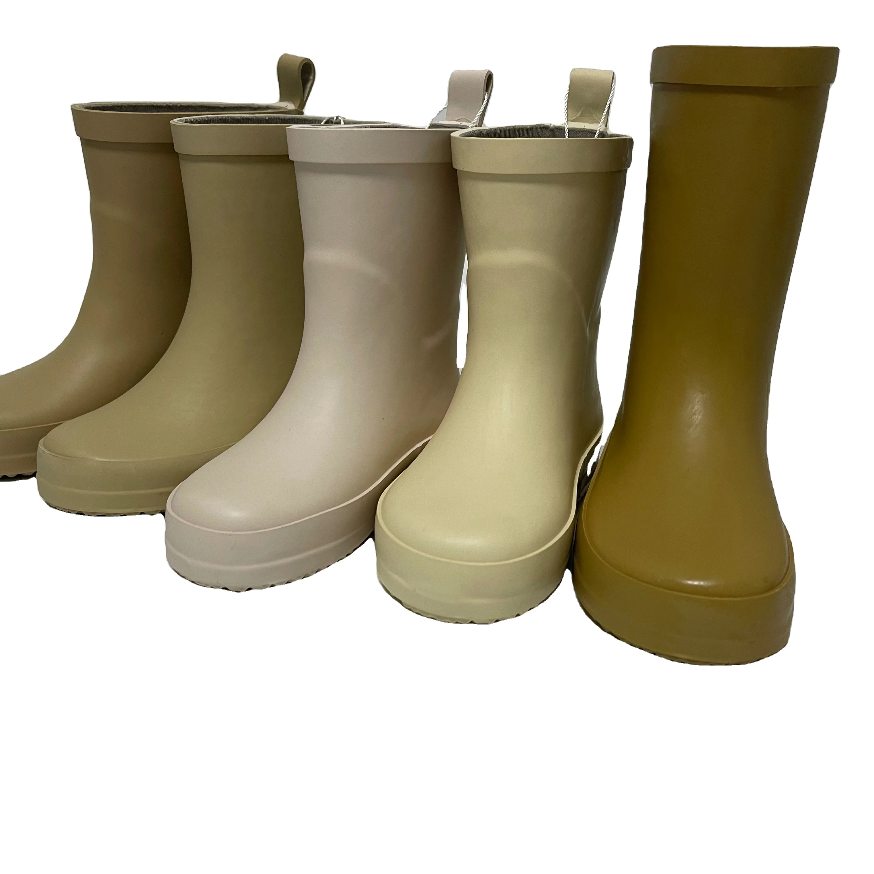 Manufacture Toddler 3D dragon cartoon print kids gumboots waterproof wellies rubber rain boots for children