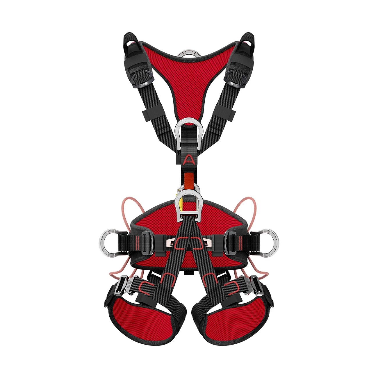 Waist Safety Belt Har Safeti Fall Protection Arnes De Seguridad Rapel Safety Belt Full Body Harness Multi-tooth Ring protection