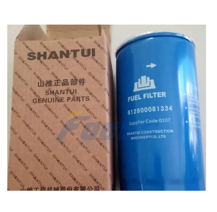 Shantui Bulldozer Spare Parts SD16 fuel filter 612600081334