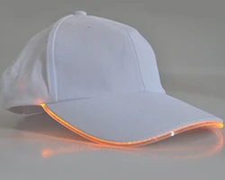 Glow Rave Hat Lighted christmas led light hat Baseball Cap