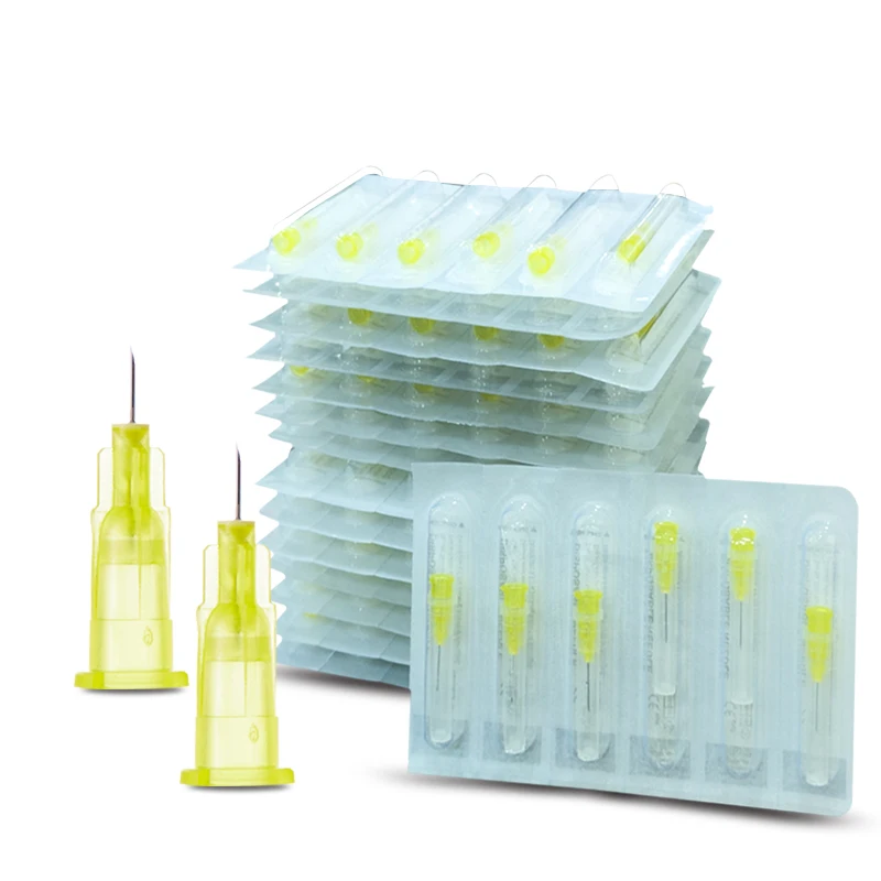 Disposable sterile stainless steel single-use hypodermic needle 4mm 30g mesotherapy needles for wholesale