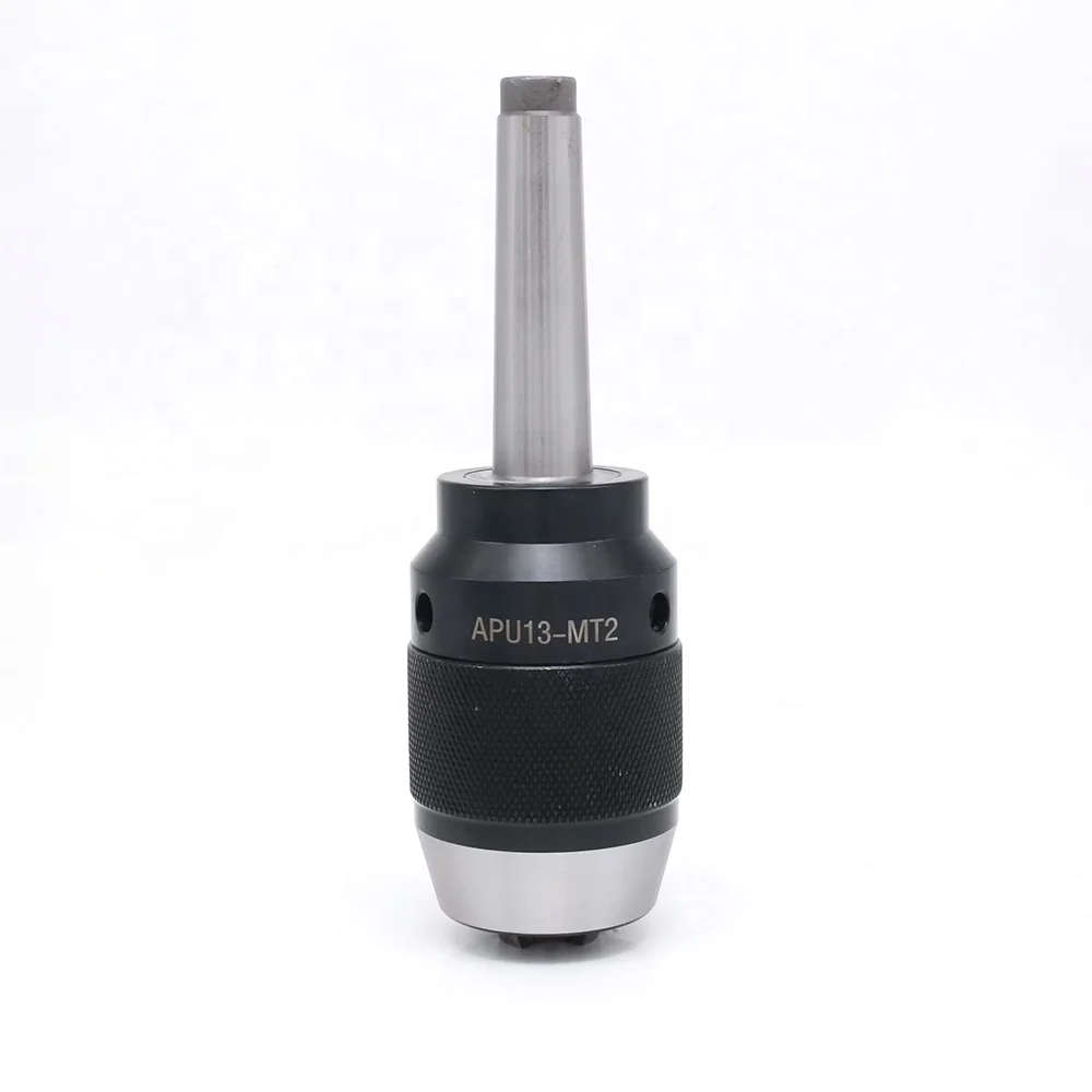 1 - 16mm APU16-MTB3 integrated draw back morse taper shank keyless drill chucks