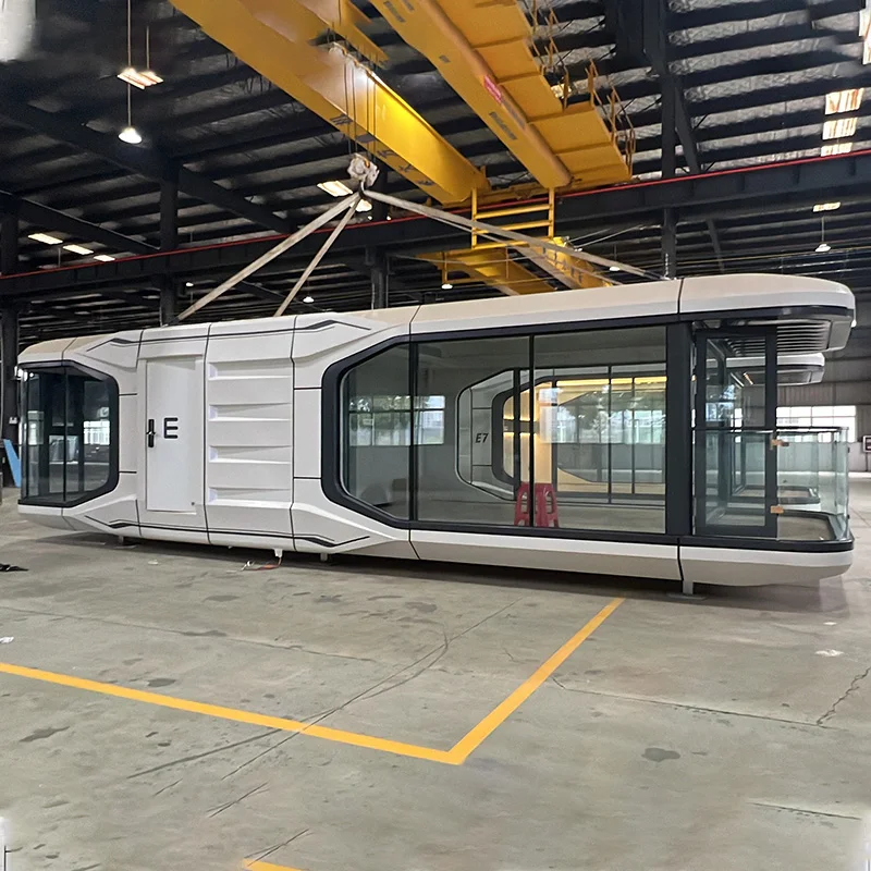 Prefabricated Capsule Homes House Capsule Villas Casas Cpsulas Inteligentes Hotel Project Prefab Houses Capsule