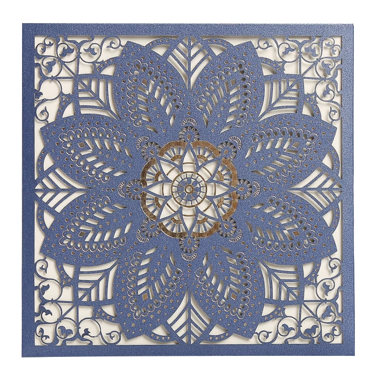 Индийская/Китайская визитная карточка, лазерная резка День рождения школа пустой день рождения приглашение карты