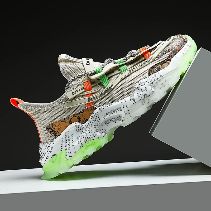 New Wholesale Custom Logo Shoes Fashion Chaussures Homme Trainers Running Walking Style Sport Casual Shoes Sneakers For Men