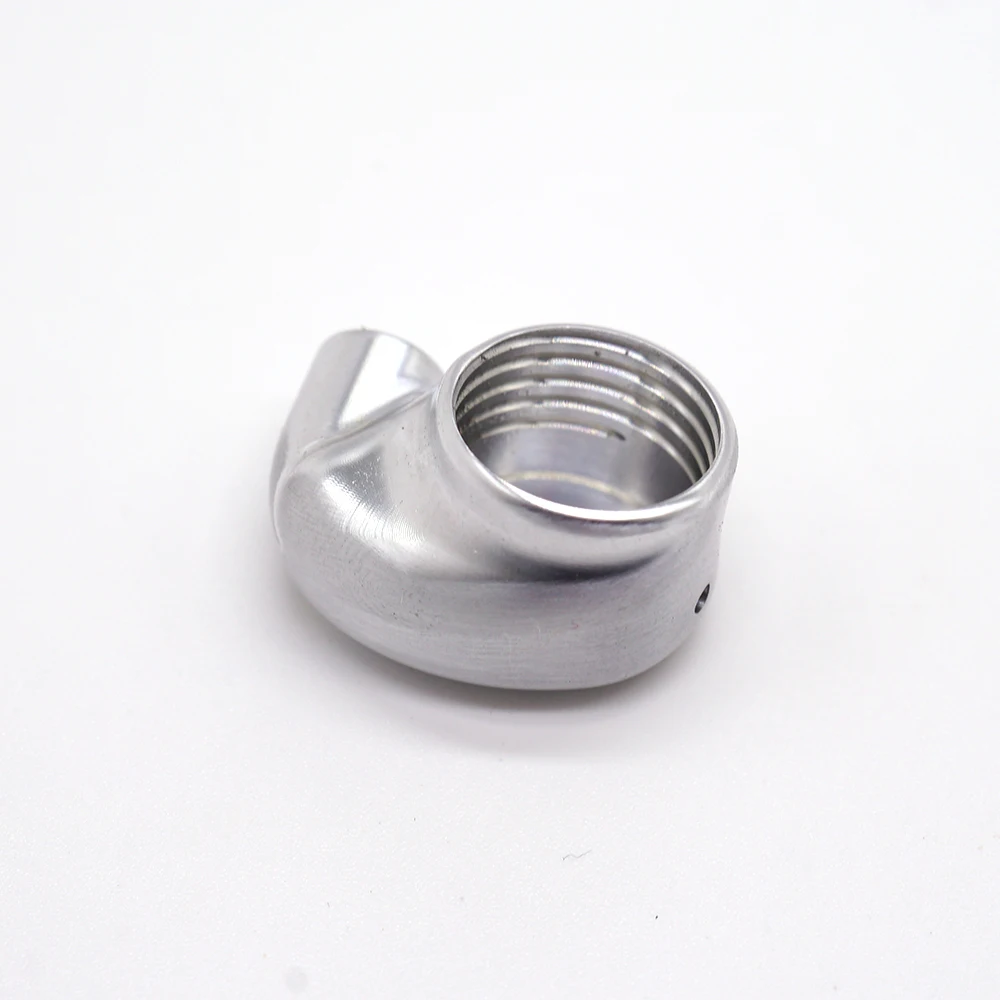 Customized CNC-Milled Anode Aluminum Earphone Shells - Natural Color Metal Earphone Accessories