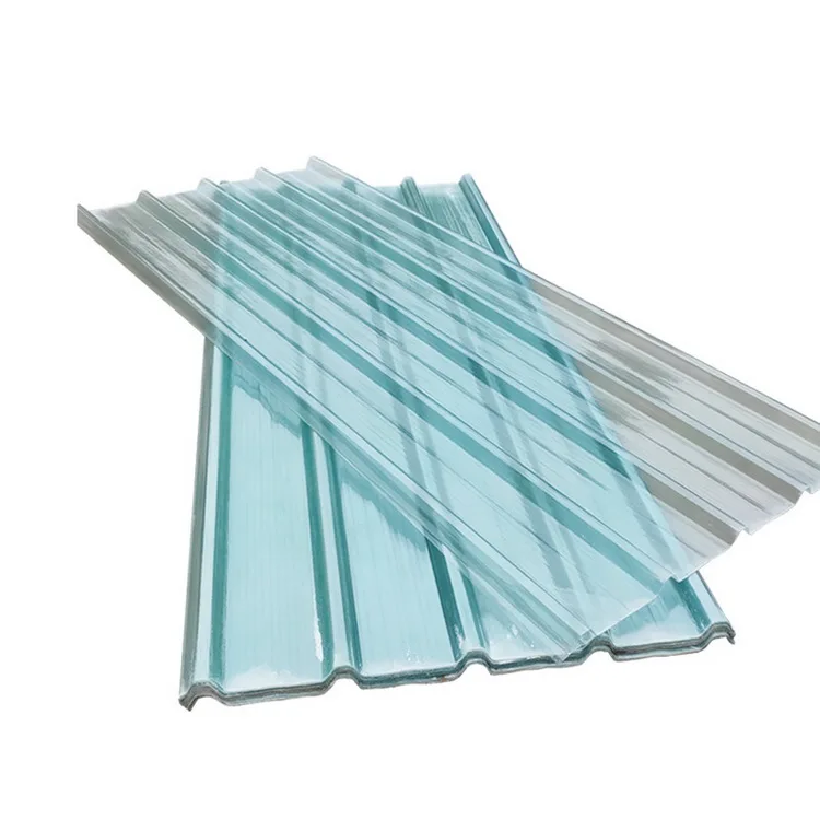 Высокопрочный Frp кровельный прозрачный лист стекловолокна пластиковые плитки