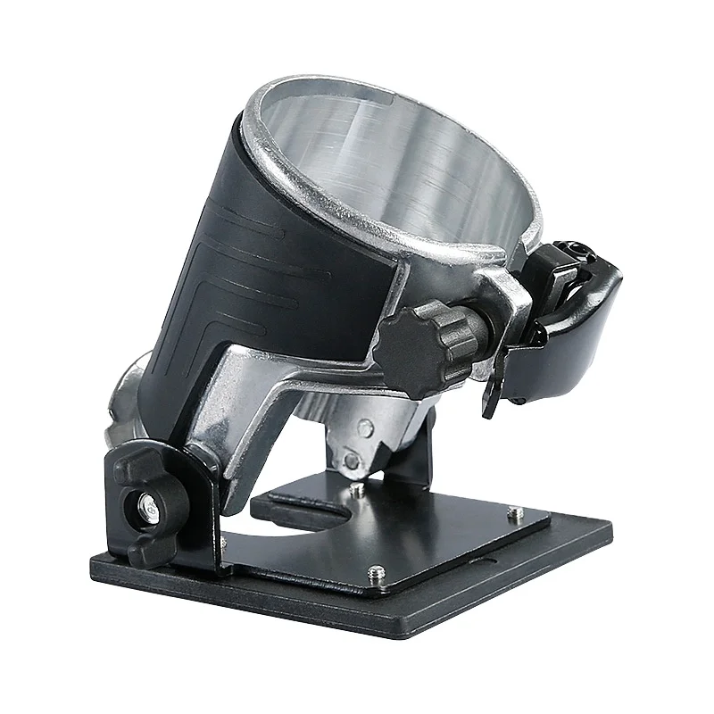 trimming machine base 45 degrees slotted woodworking tool universal accessories woodworking DIY tools woodworking tools