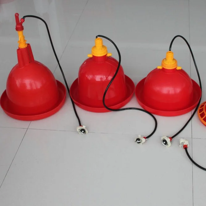 Bell drinkers for chickens