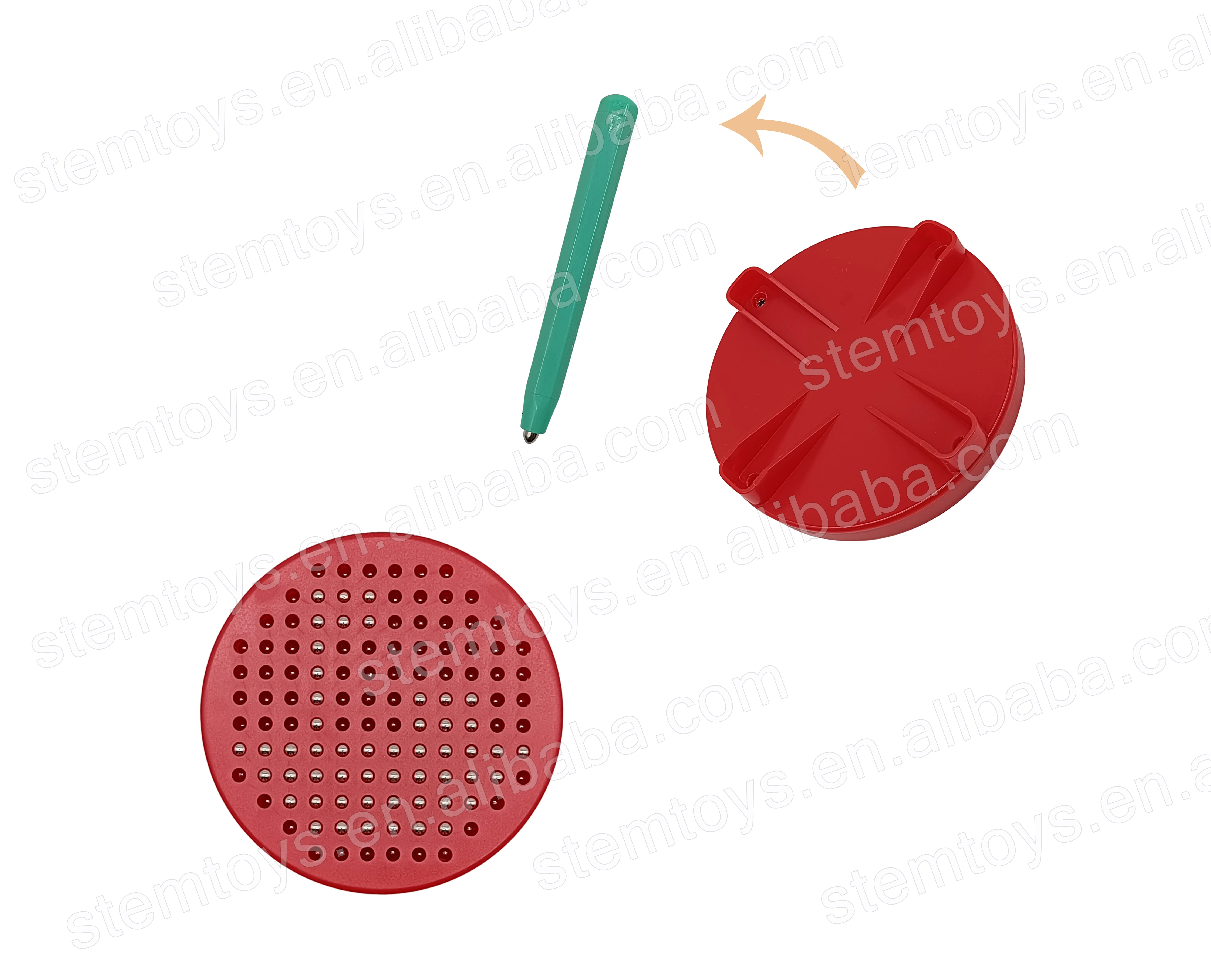 IQ game preschool magnetic drawing board love leter game stem educational toys for kids