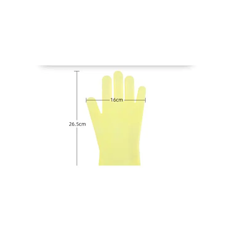 
Manufacturer Supplier China Cheap Hot Household Silicone Dish Washing Gloves Reusable Heat Resistant For Cleaning 