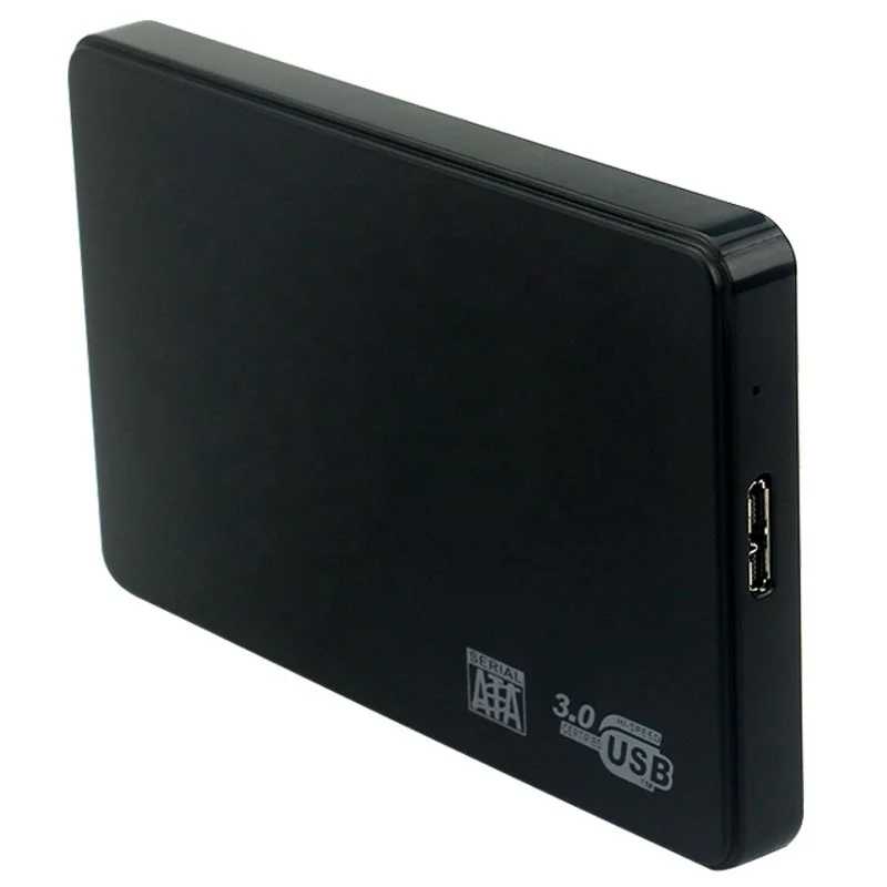 Factory Wholesale Plastic 2.5' SATA to USB 3.0 Hard Disk Enclosure HDD/SSD Adapter Case Tool Free Hard Drive Enclosure