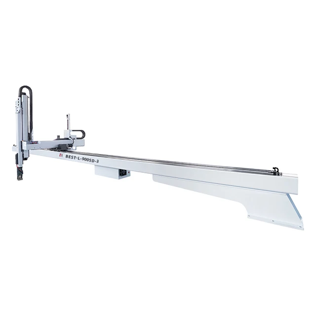 Custom Made 3 Axis Full AC Servo Motor Drive Horizontal Movement Plastic Molding Machine Injection Robot