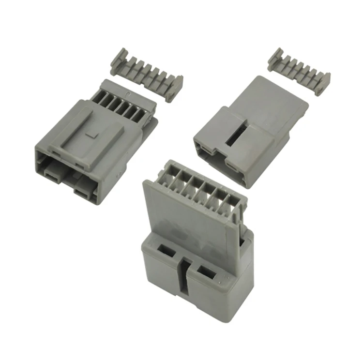 6 pin ECU мужской женский кабель в сборе PBTC800 негерметичный автомобильный разъем