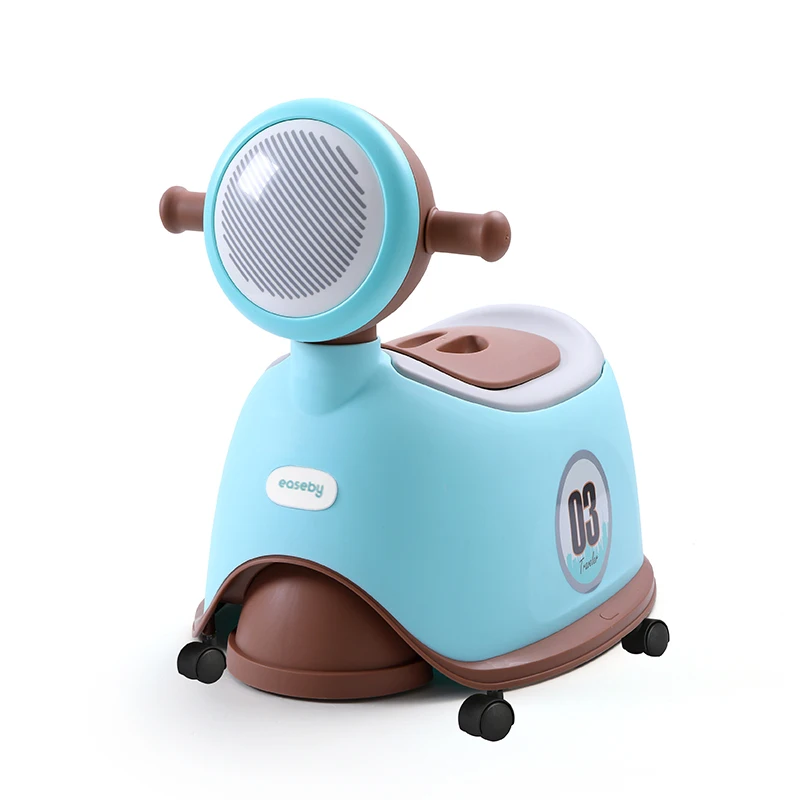 Multifunction Scooter Design Baby Potty Training Chair Portable Baby Potty Training Seat Toilet with Handles Kids Scooter Potty
